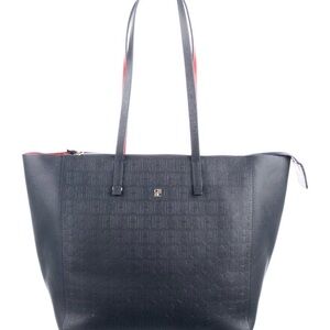 Carolina Herrera blue Leather tote